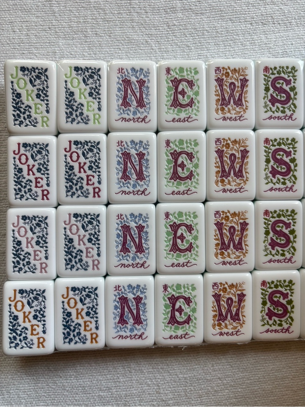 Mahjong Inspired Premium Tiles